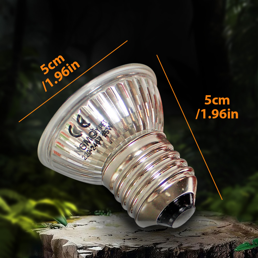 Reptile UVA UVB 50W Lamp Vitam - Vitamin D3 Reptile ulasan dan harga