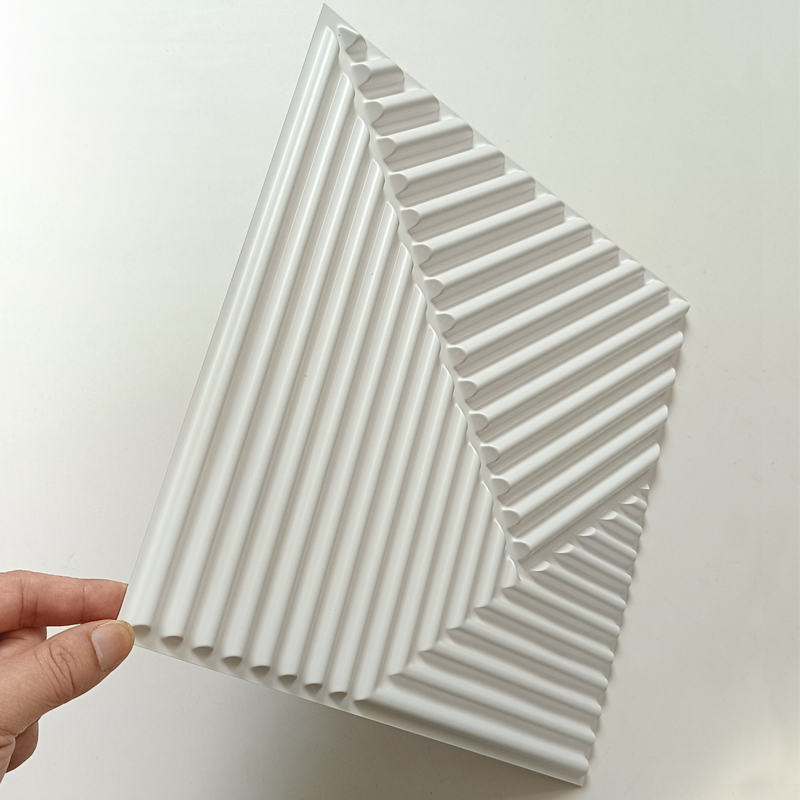 10pcs 30x30cm 3D Art Wall Pane - Pvc Panel Background ulasan dan harga