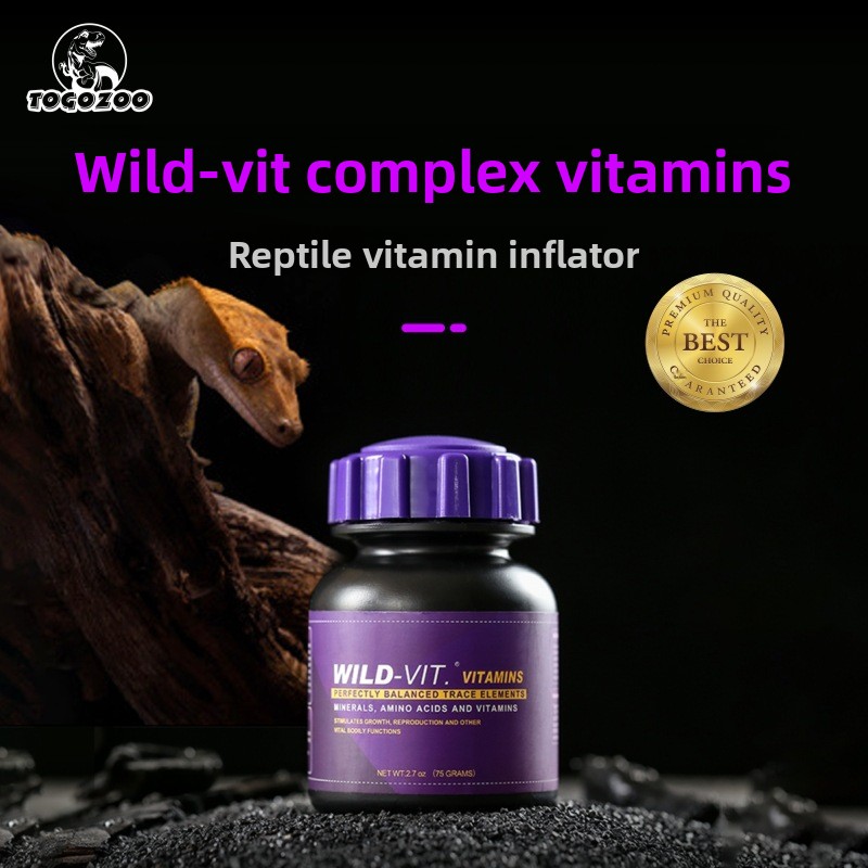 TOGOZOO WILD-VIT Reptile Calci - Calcium Powder Reptile ulasan dan harga
