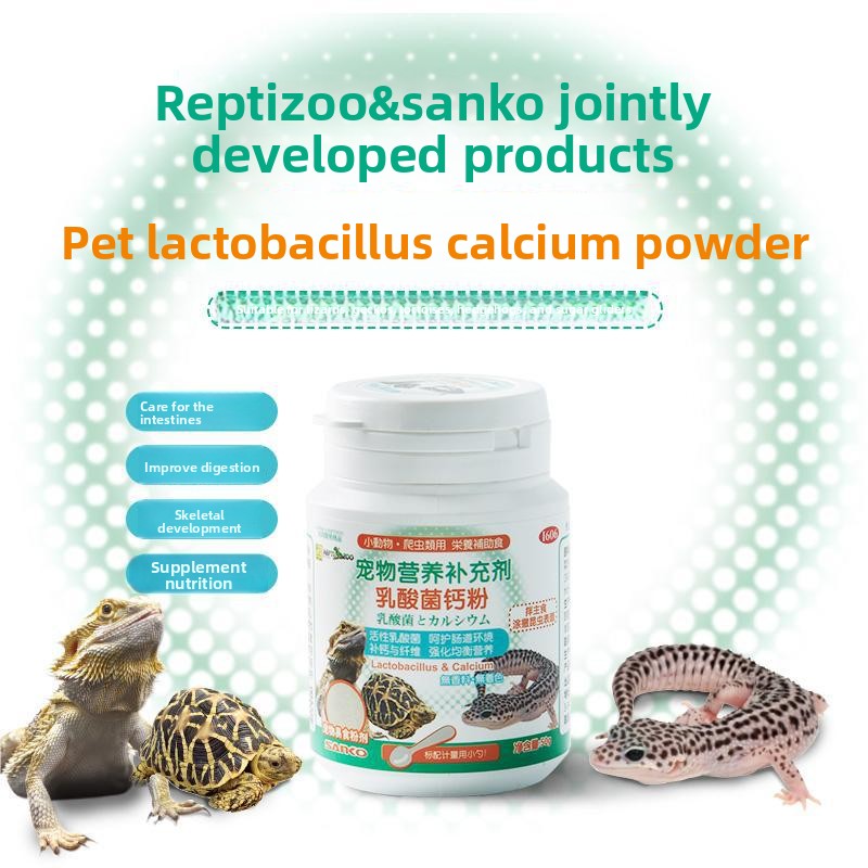 Reptizoo&Sanko BAC Probiotic & - Calcium Powder Reptile ulasan dan harga
