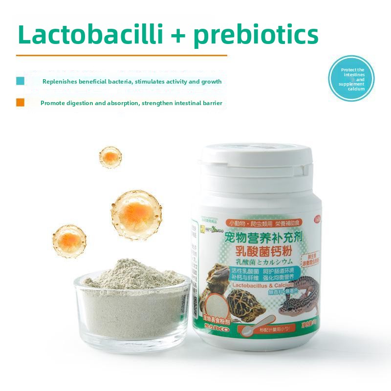 Reptizoo&Sanko BAC Probiotic & - Calcium Powder Reptile ulasan dan harga