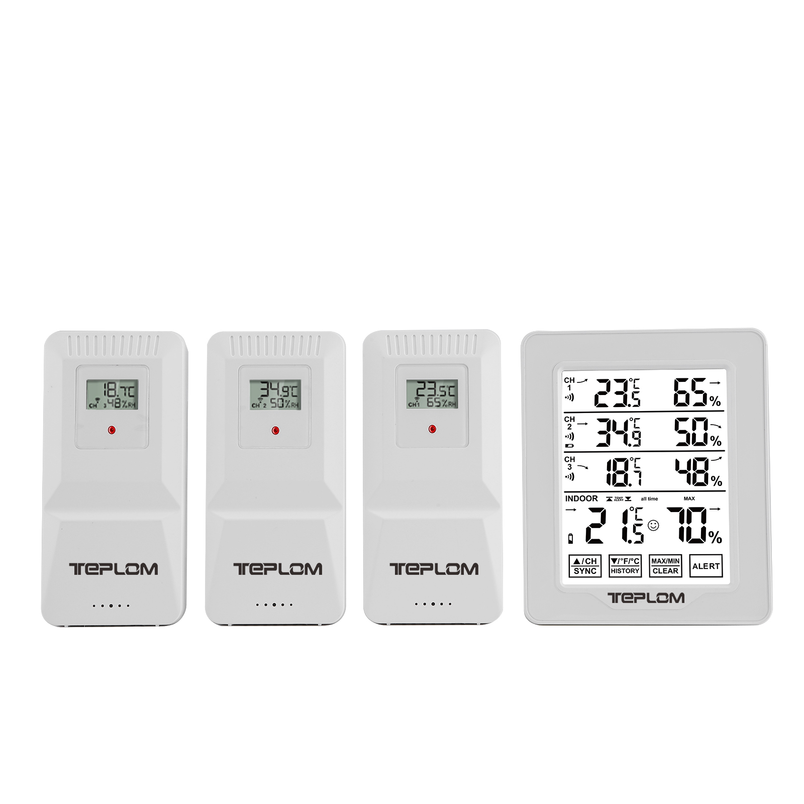 3-In-1 Wireless Indoor Outdoor - Digital Hygrometer Probe ulasan dan harga