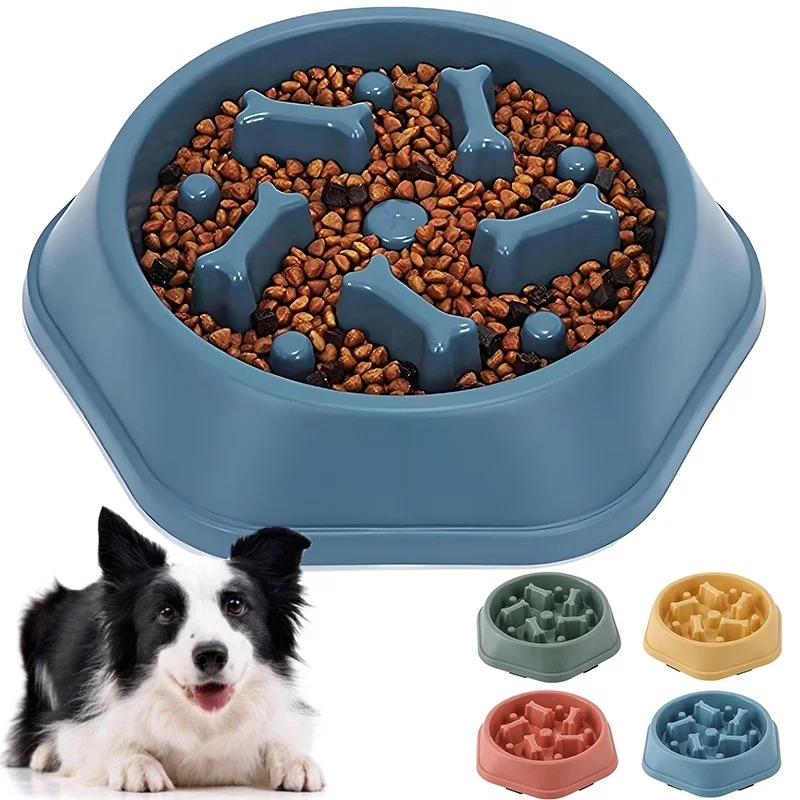 1Pc Slow Feeder Dog Bowl Anti- - Royal Canin Food Medium ulasan dan harga